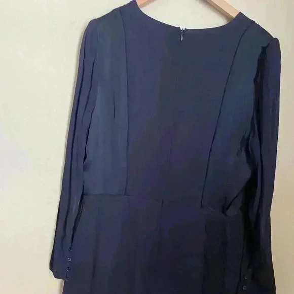 Reiss Addison Shift Dress Navy Size 10 - Picture 7 of 16